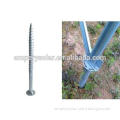 Ground screw for solar PV mounting system